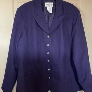 Danny & Nicole Deep Purple Blazer